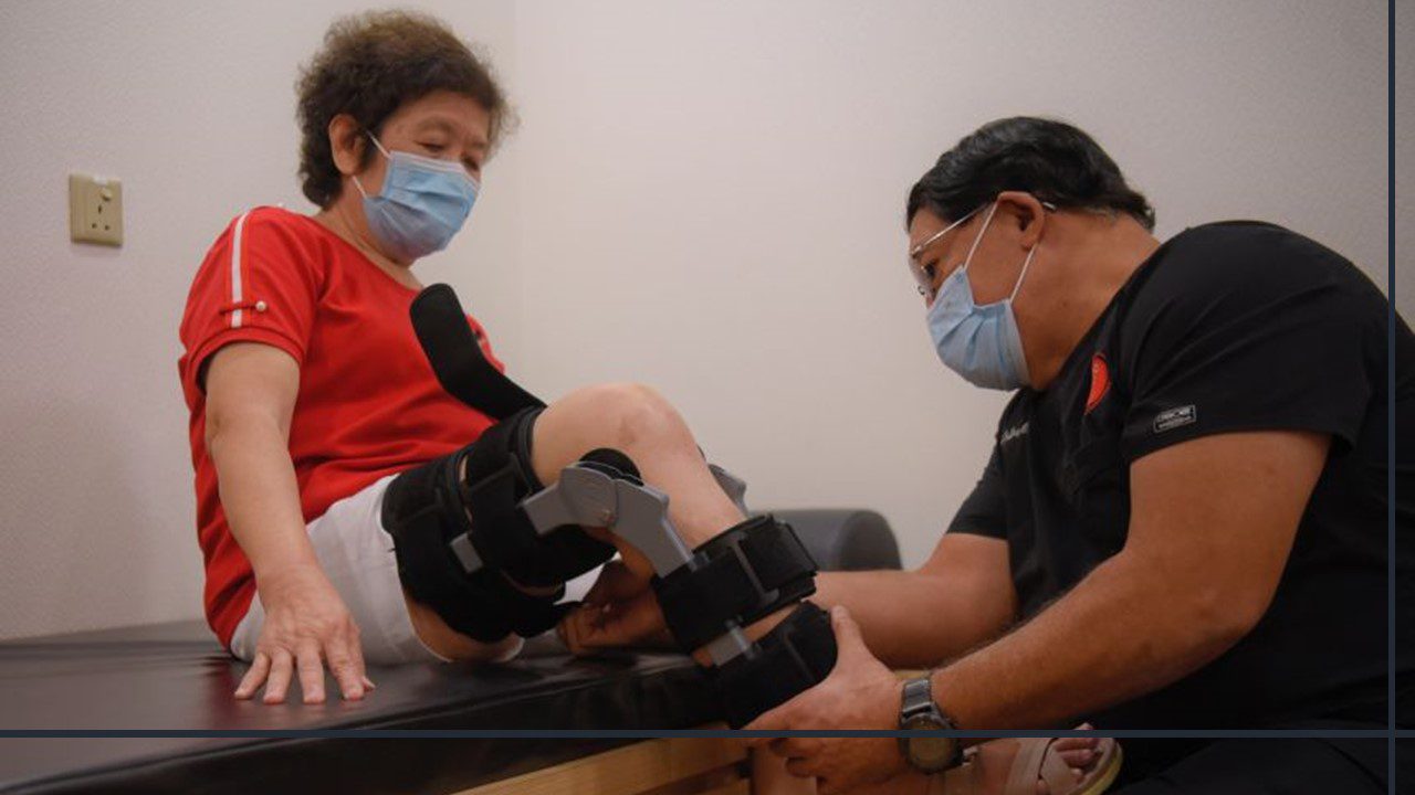 NAMIC Lighter and More Robust Knee Brace for Elderly Patients