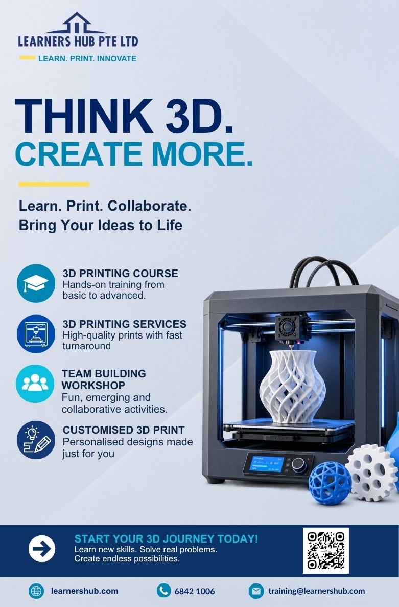 Learners Hub – 3D printing courses, services and workshops